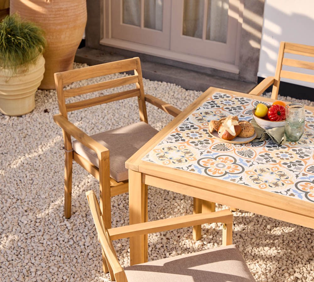 Jadia 4 Seater Garden Dining Set 5056771098604